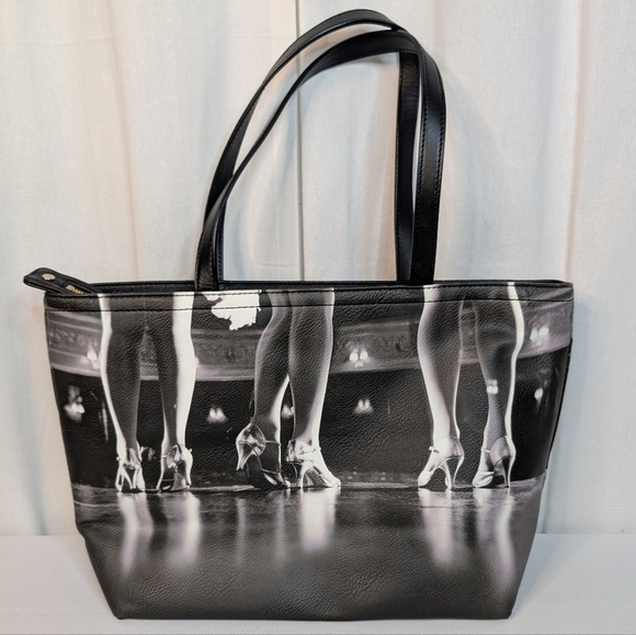 Kate Spade Kick Up Your Heels Storybook Tote EUC - Picture 2 of 10